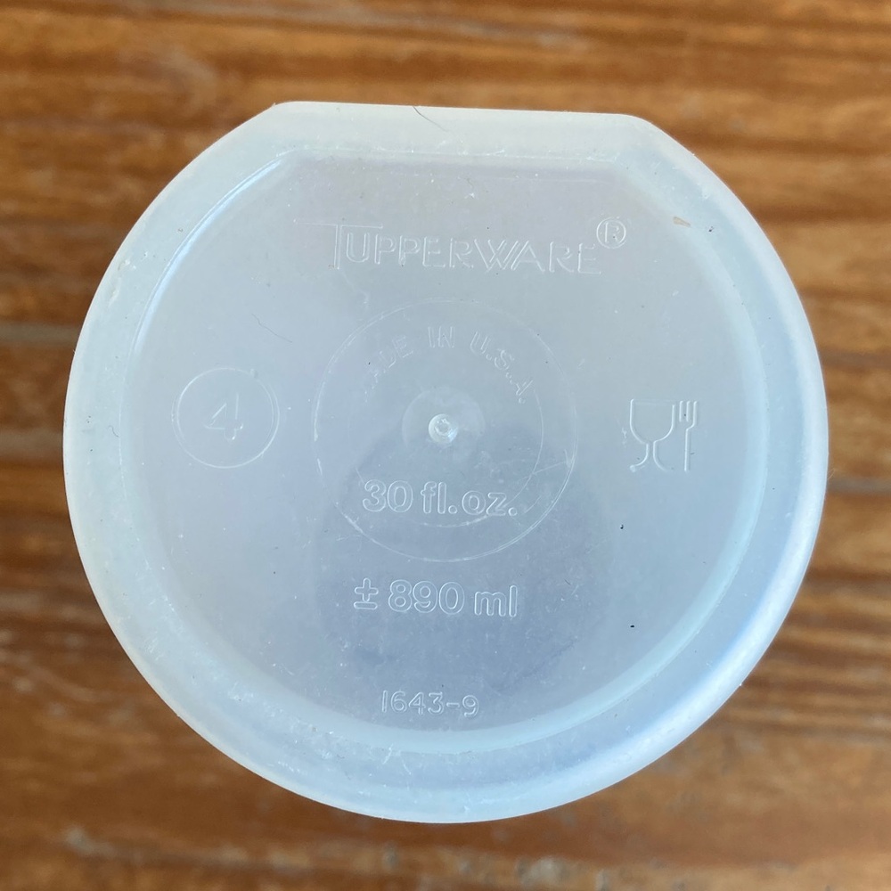 Tupperware Modular Mates Clear Plastic Storage Container - Picture 4 of 6